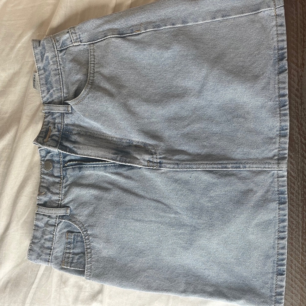 shein denim skirt